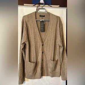 Kallspin Sweater Men’s Large Long Sleeve Fisherman Cable Knit